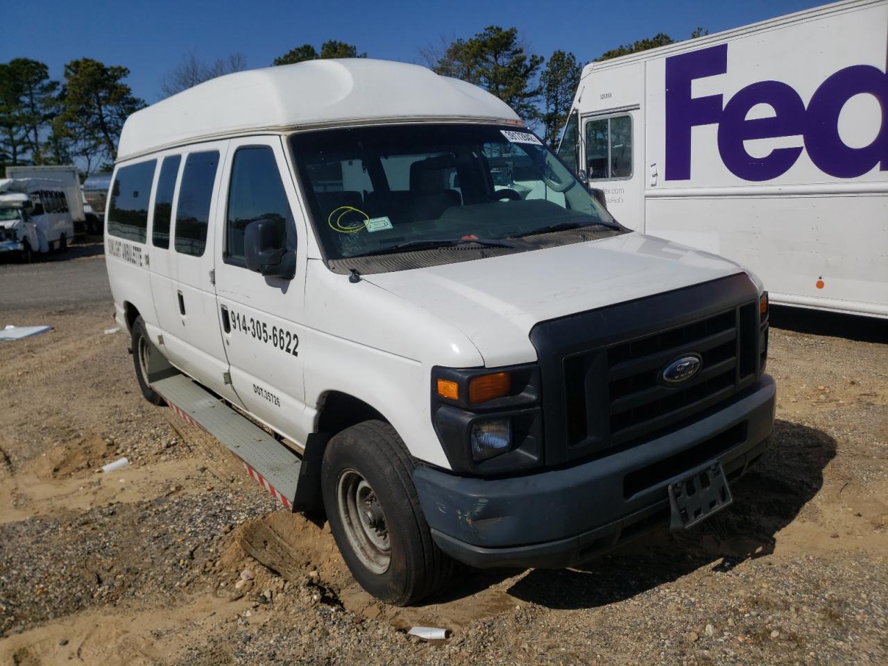 FORD ECONOLINE 2012 with VIN 1FTNE2EW1CDA48068 - Photo from auction