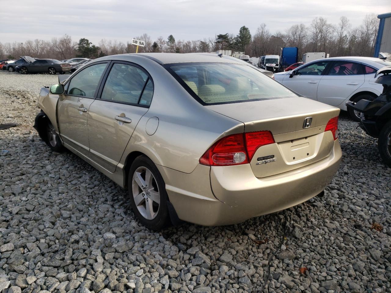 Photo 3 from auction – 2007 HONDA CIVIC EX with VIN 1HGFA16847L021146