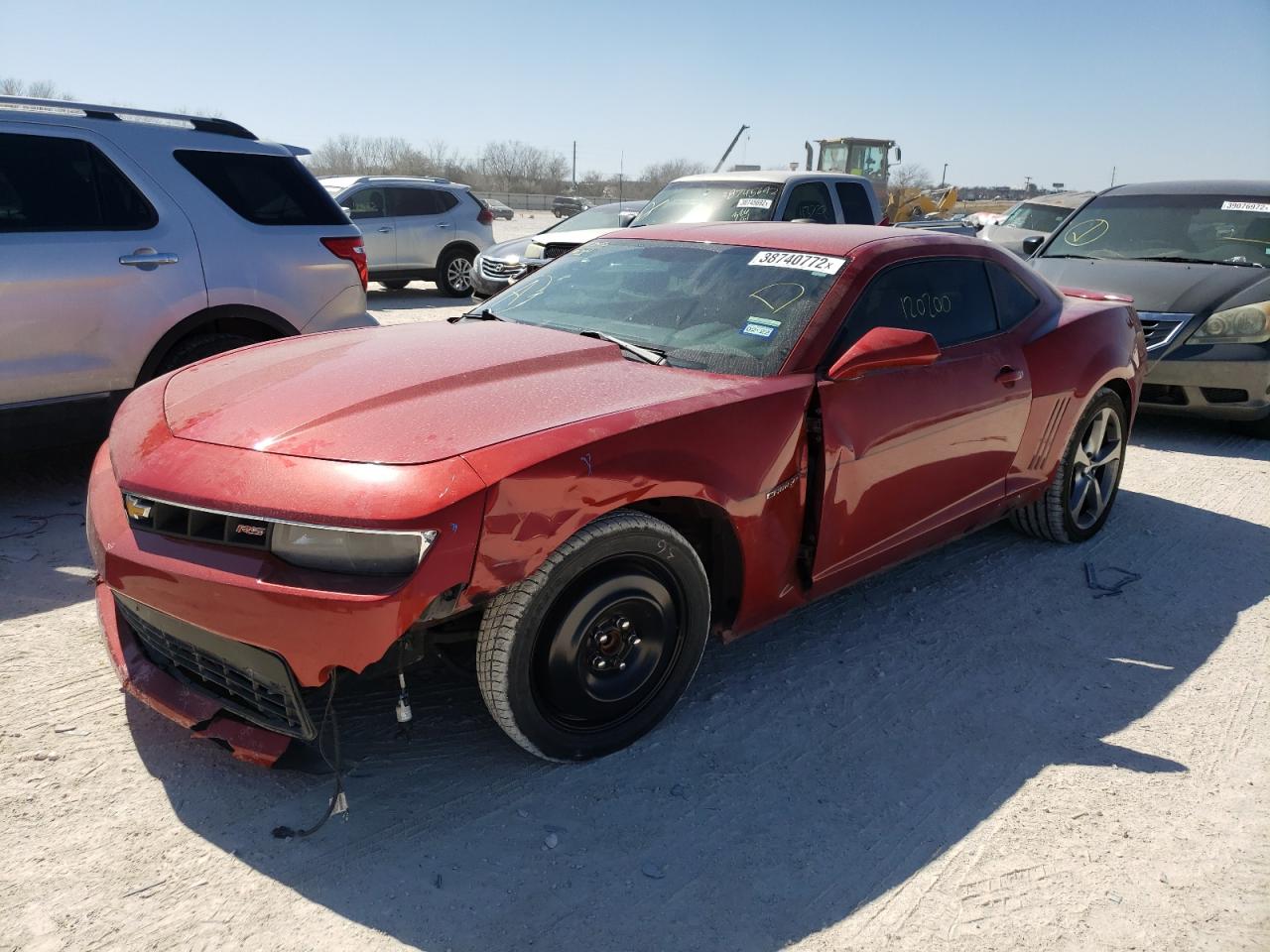 Photo 2 from auction – 2014 CHEVROLET CAMARO LT with VIN 2G1FB1E36E9286973