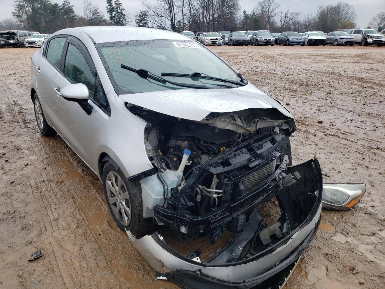Photo 1 from auction – 2014 KIA RIO LX with VIN KNADM4A30E6363292