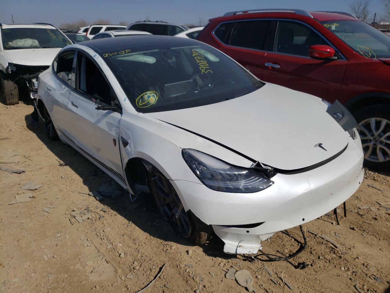 Photo 9 from auction – 2021 TESLA MODEL 3 with VIN 5YJ3E1EA5MF854298