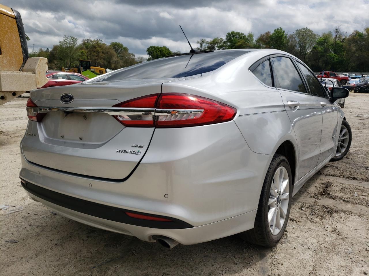 Photo 4 from auction – 2017 FORD FUSION SE with VIN 3FA6P0LU9HR117100