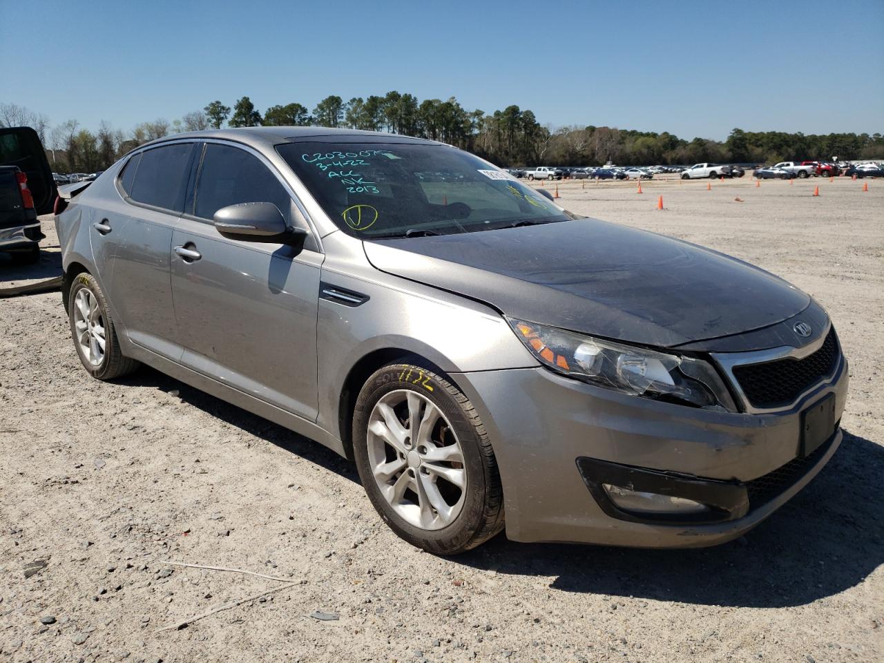 KIA OPTIMA EX 2013 with VIN 5XXGN4A77DG170170 - Photo from auction