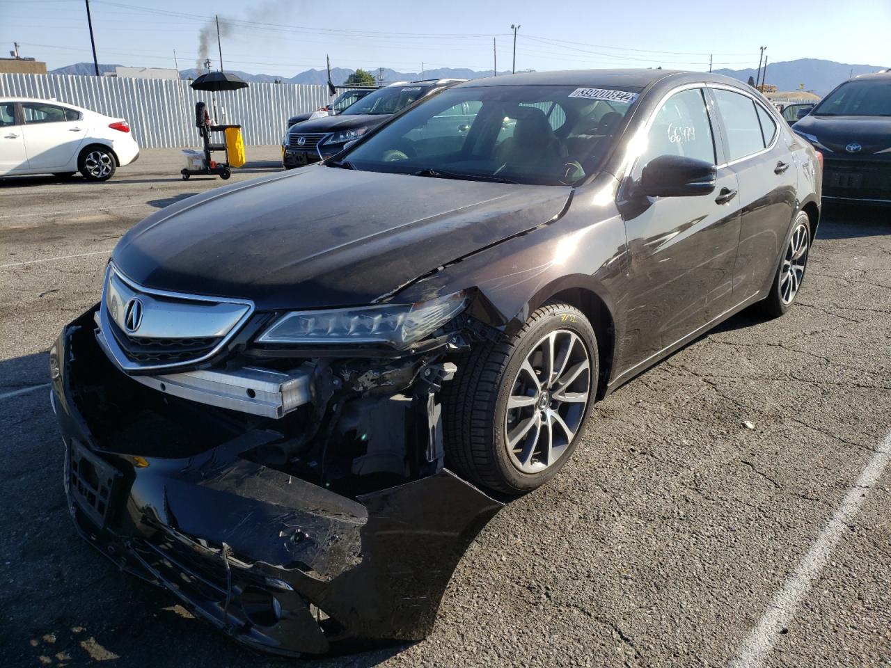Photo 2 from auction – 2015 ACURA TLX ADVANC with VIN 19UUB2F79FA016911