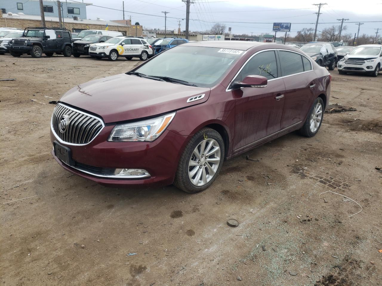 Photo 2 from auction – 2016 BUICK LACROSSE with VIN 1G4GB5G39GF122817