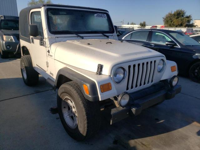 JEEP WRANGLER / 2004 with VIN 1J4FA49S94P725655 - Photo from auction