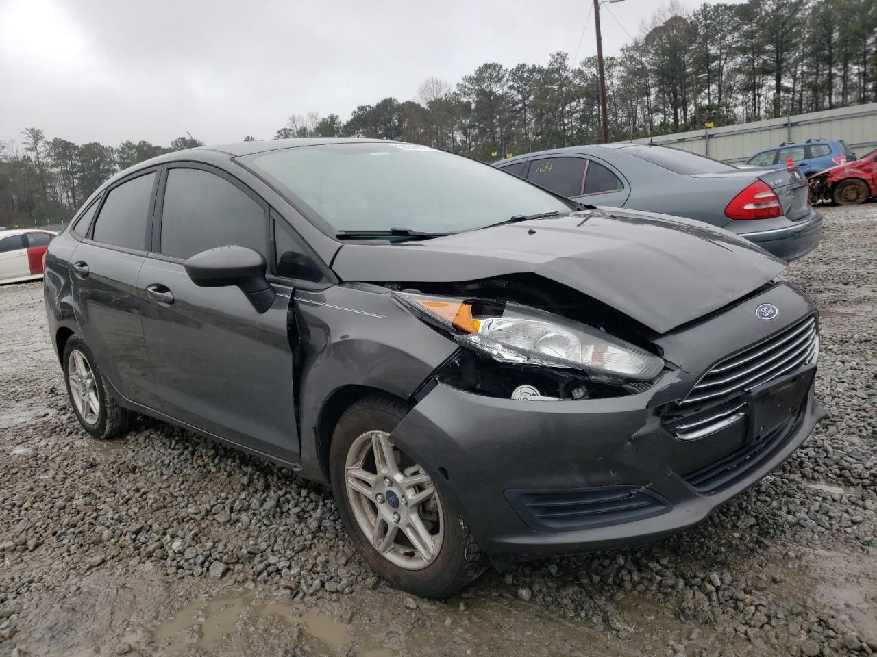 FORD FIESTA SE 2017 with VIN 3FADP4BJ6HM171182 - Photo from auction