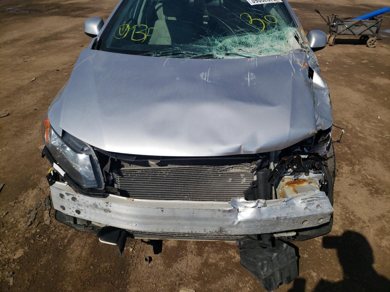 Photo 9 from auction – 2012 HONDA CIVIC with VIN 19XFB2F50CE049276