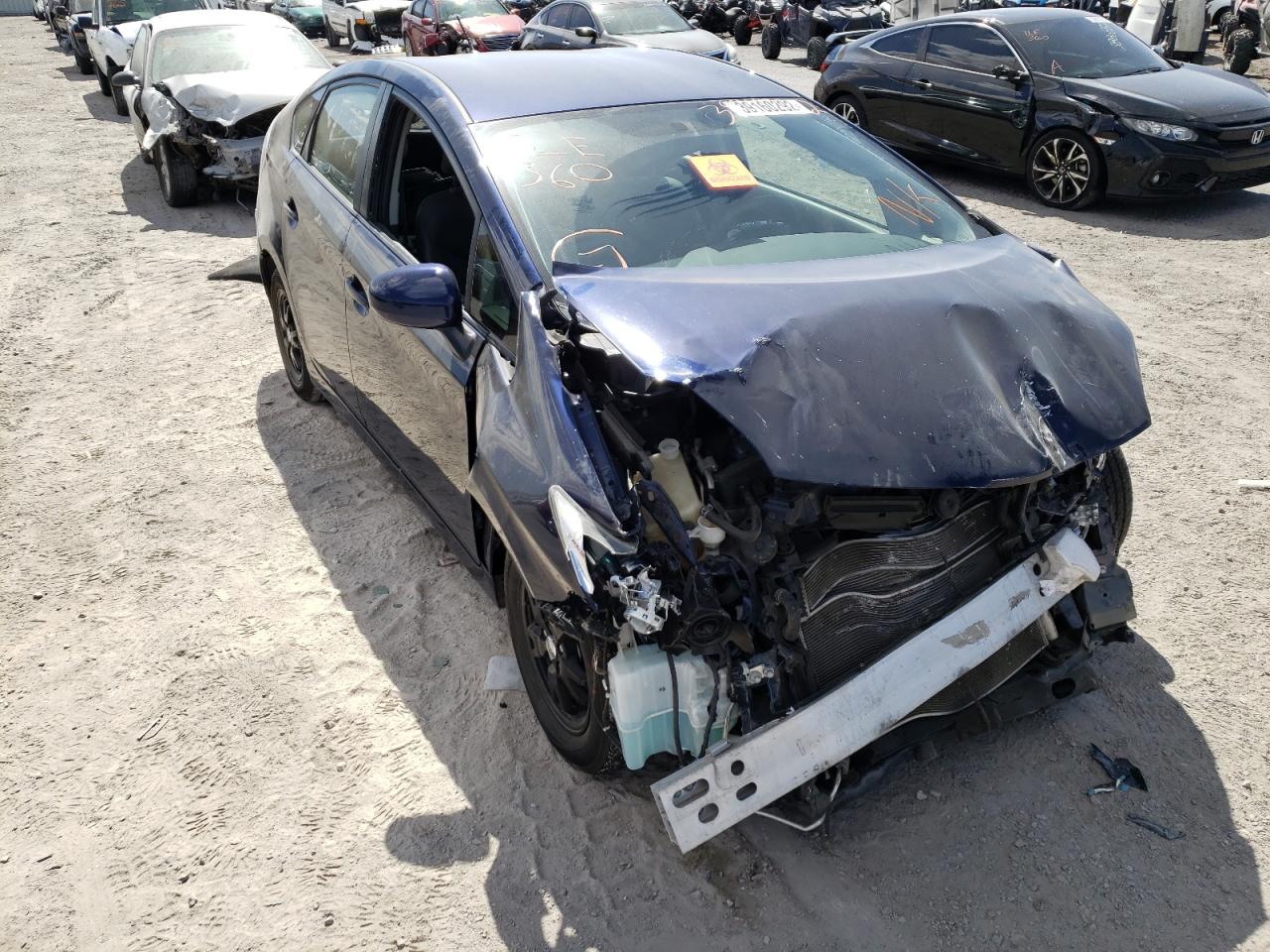 TOYOTA PRIUS 2013 with VIN JTDKN3DU4D1623131 - Photo from auction