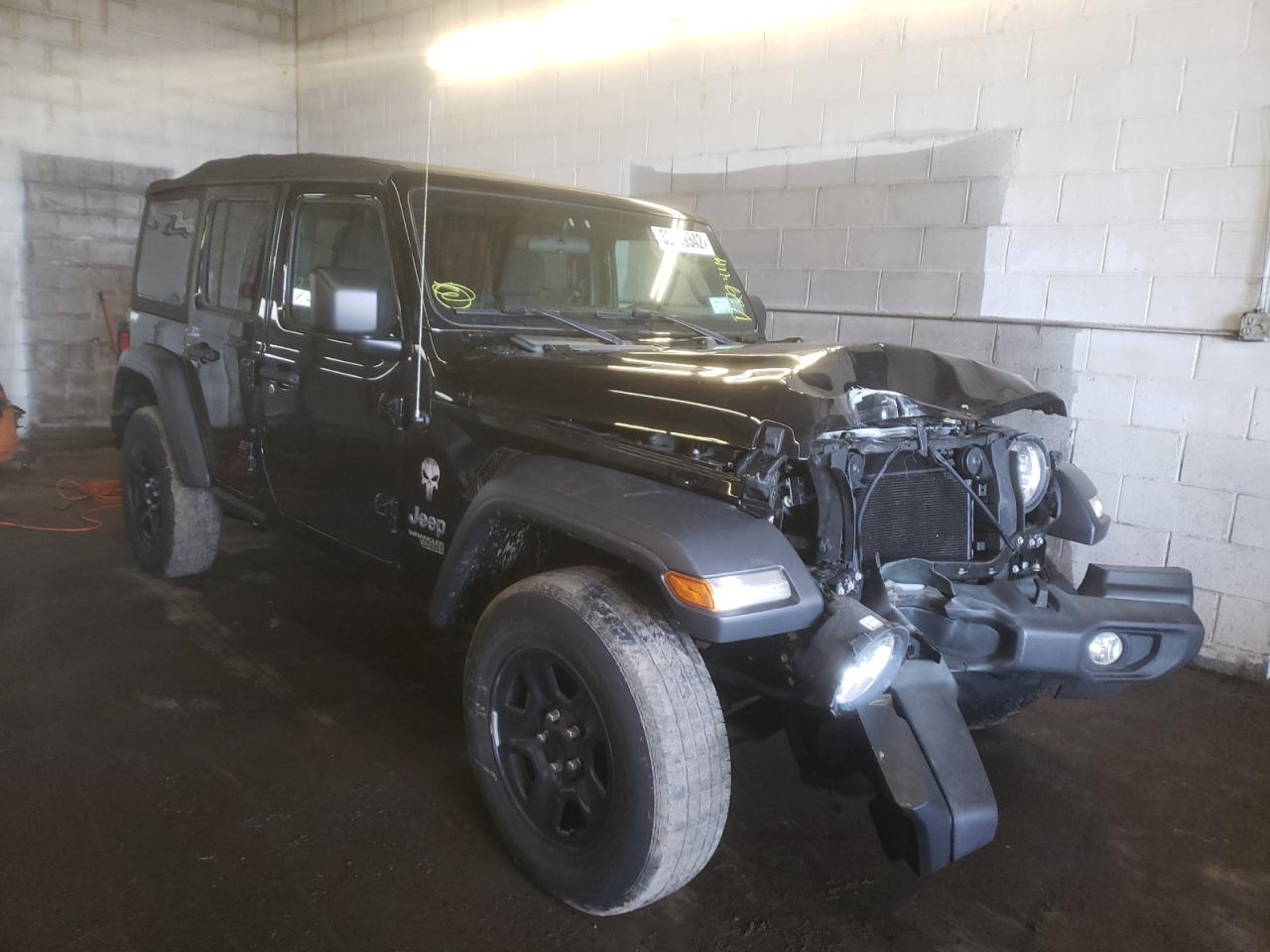 Photo 1 from auction – 2018 JEEP WRANGLER U with VIN 1C4HJXDG2JW305787