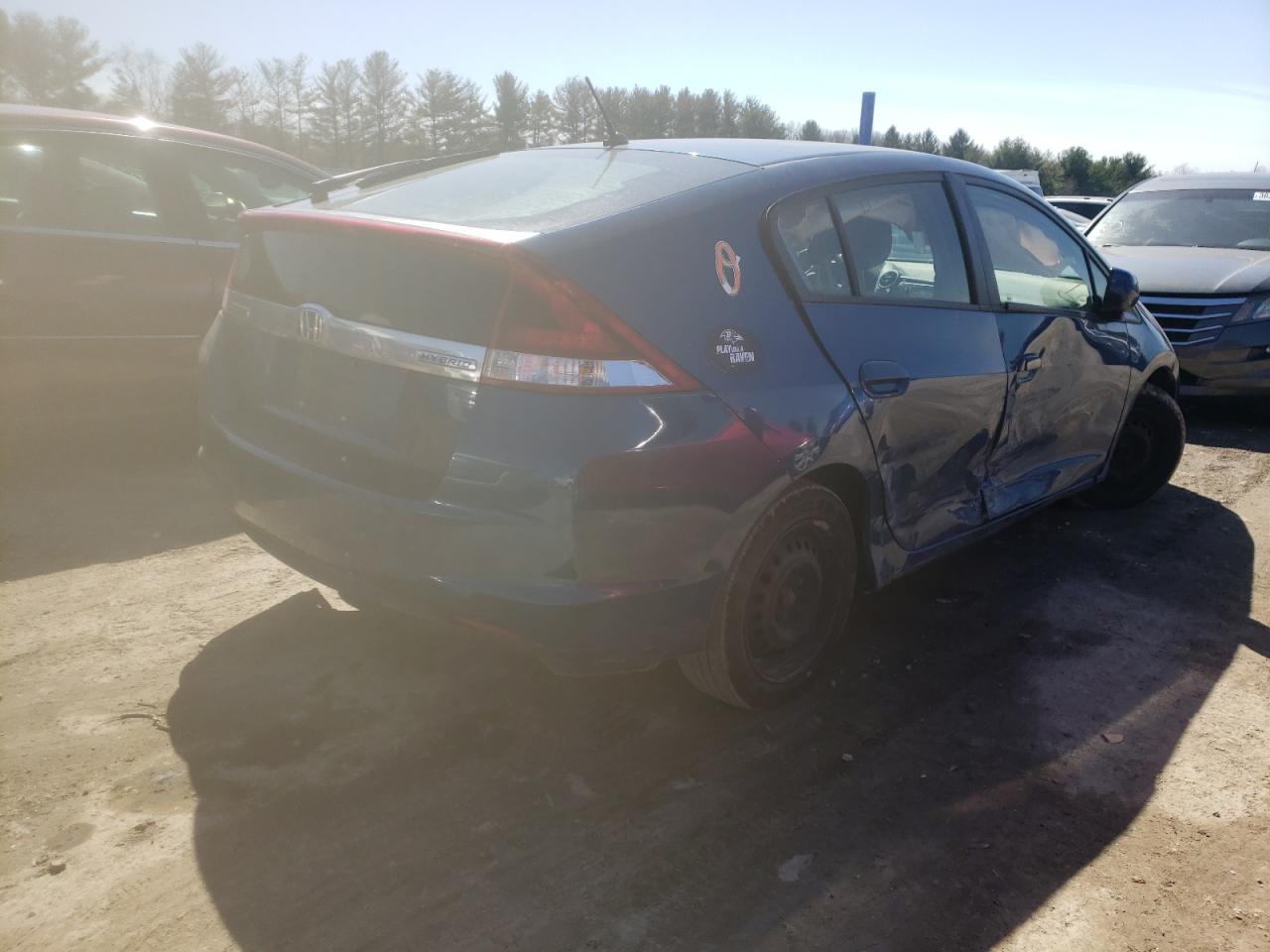 Photo 4 from auction – 2013 HONDA INSIGHT with VIN JHMZE2H34DS004354