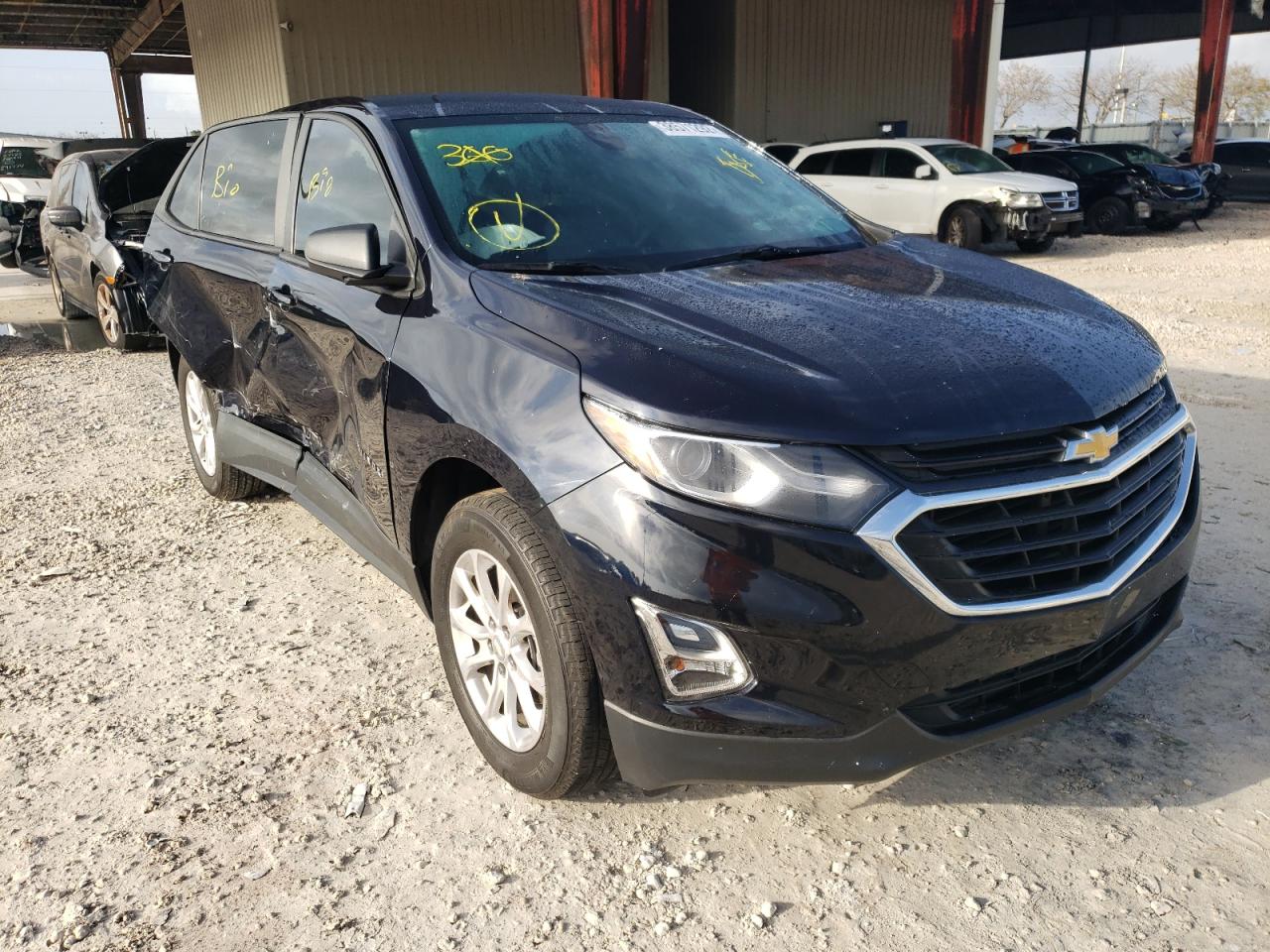 CHEVROLET EQUINOX LS 2020 with VIN 3GNAXHEV9LS696929 - Photo from auction