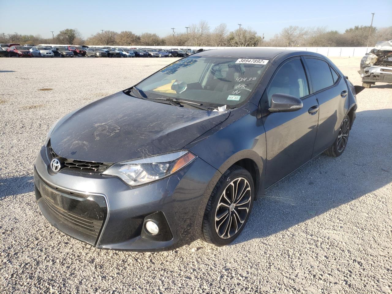 Photo 2 from auction – 2016 TOYOTA COROLLA L with VIN 5YFBURHE9GP540836