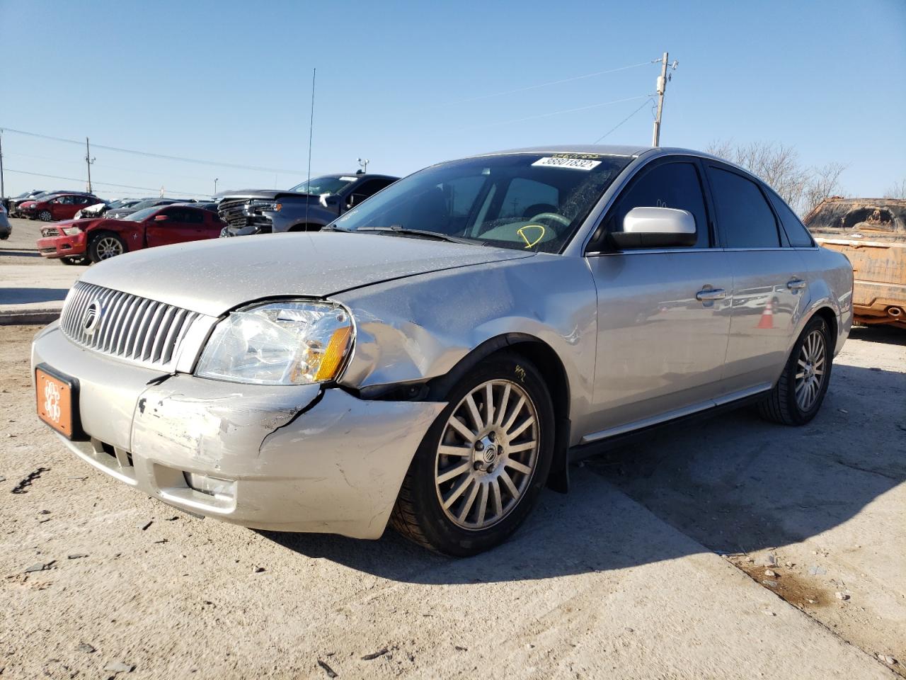 Photo 2 from auction – 2007 MERCURY MONTEGO with VIN 1MEHM421X7G609746