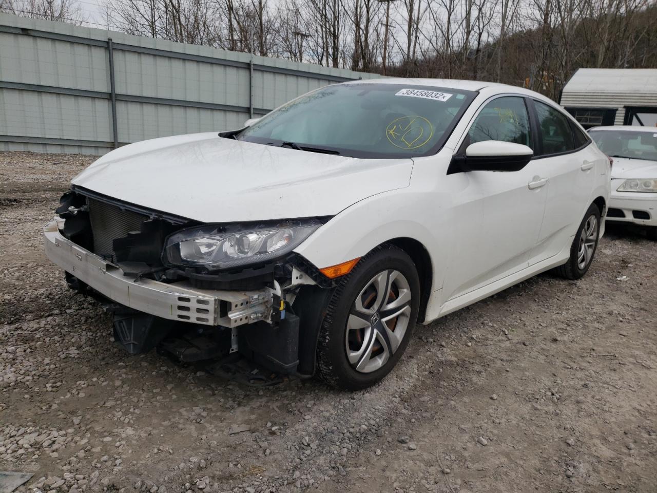 Photo 2 from auction – 2017 HONDA CIVIC LX with VIN 19XFC2F56HE025553