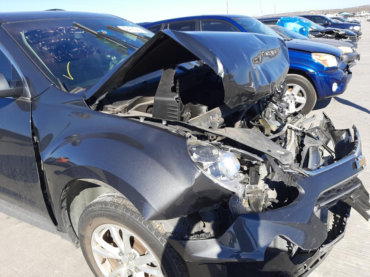 Photo 9 from auction – 2017 CHEVROLET EQUINOX LT with VIN 2GNALCEK7H1540315