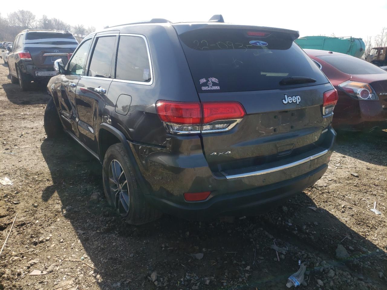 Photo 3 from auction – 2017 JEEP GRAND CHER with VIN 1C4RJFBG6HC786477