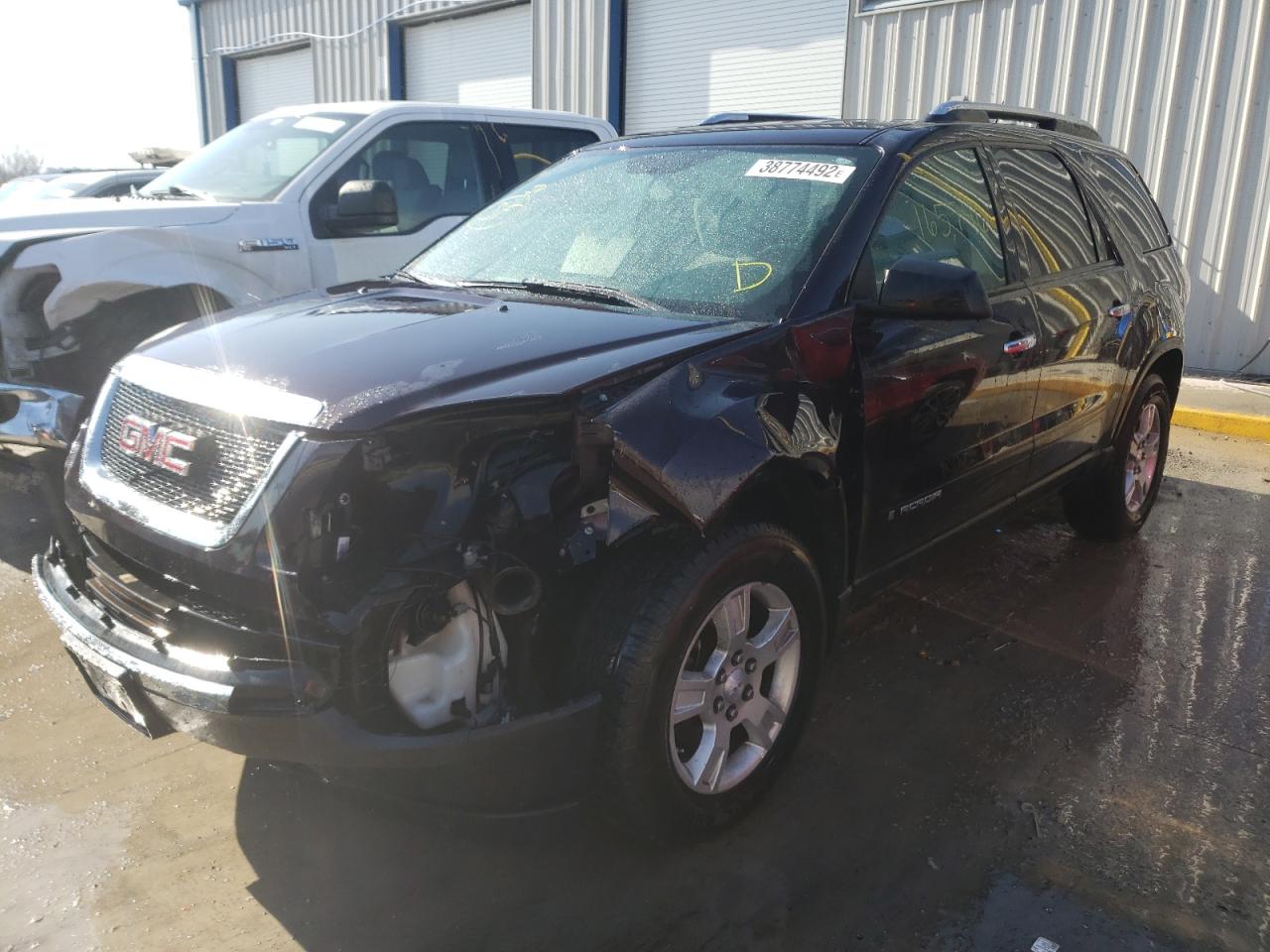 Photo 2 from auction – 2008 GMC ACADIA SLE with VIN 1GKER13728J278192