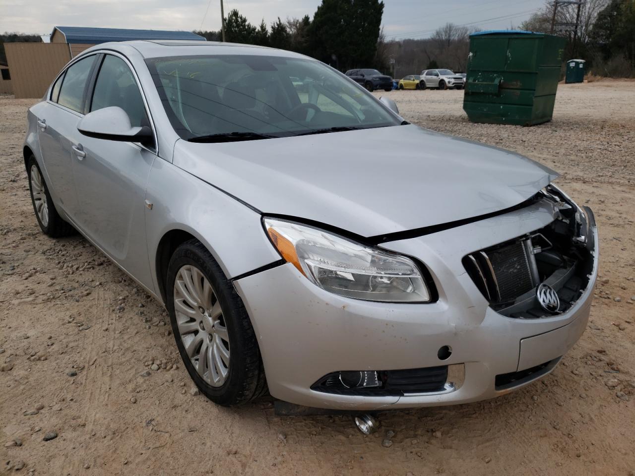 BUICK REGAL CXL 2011 with VIN W04GP5EC8B1000927 - Photo from auction