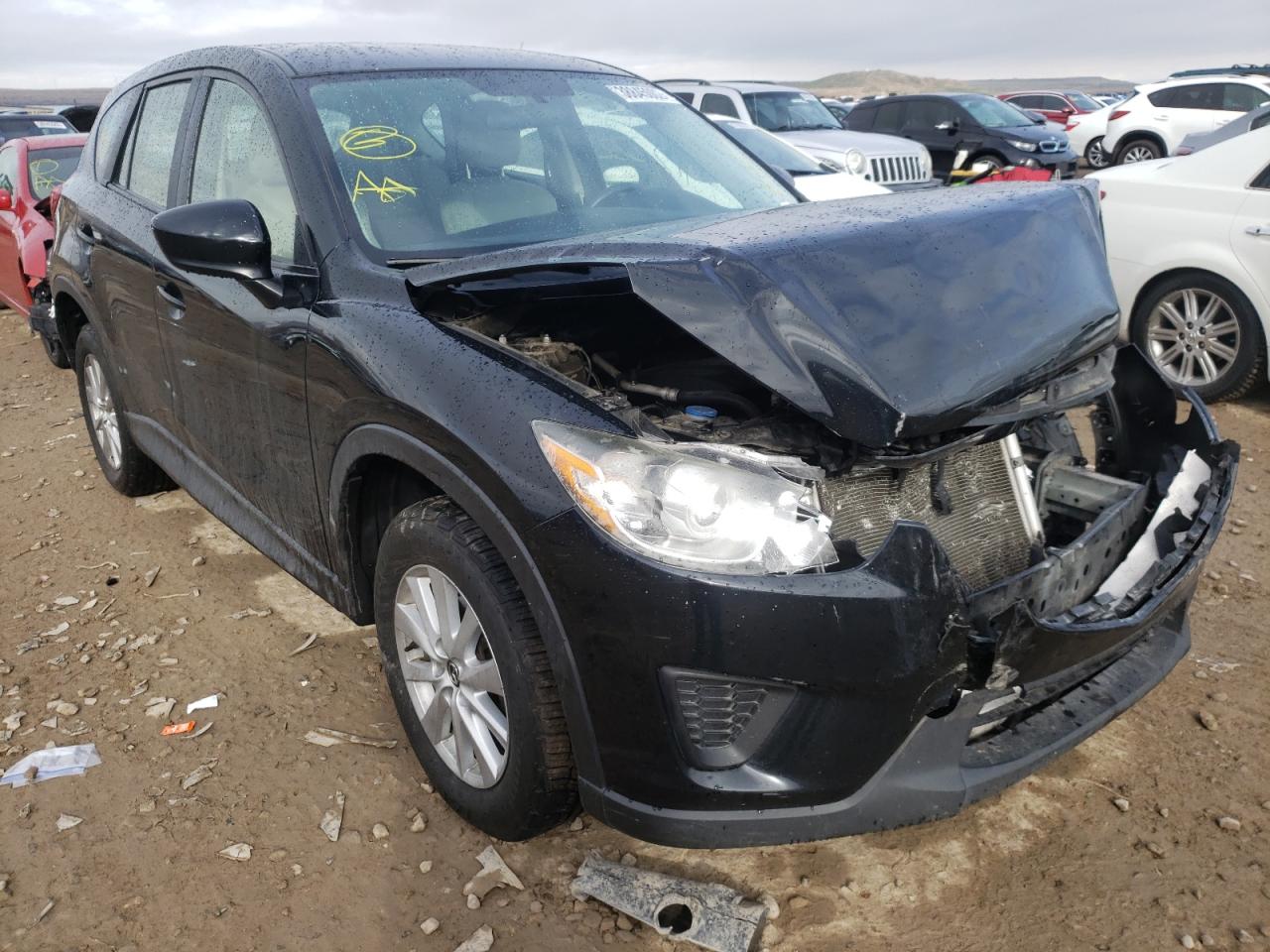 MAZDA CX-5 SPORT 2014 with VIN JM3KE4BE7E0423828 - Photo from auction