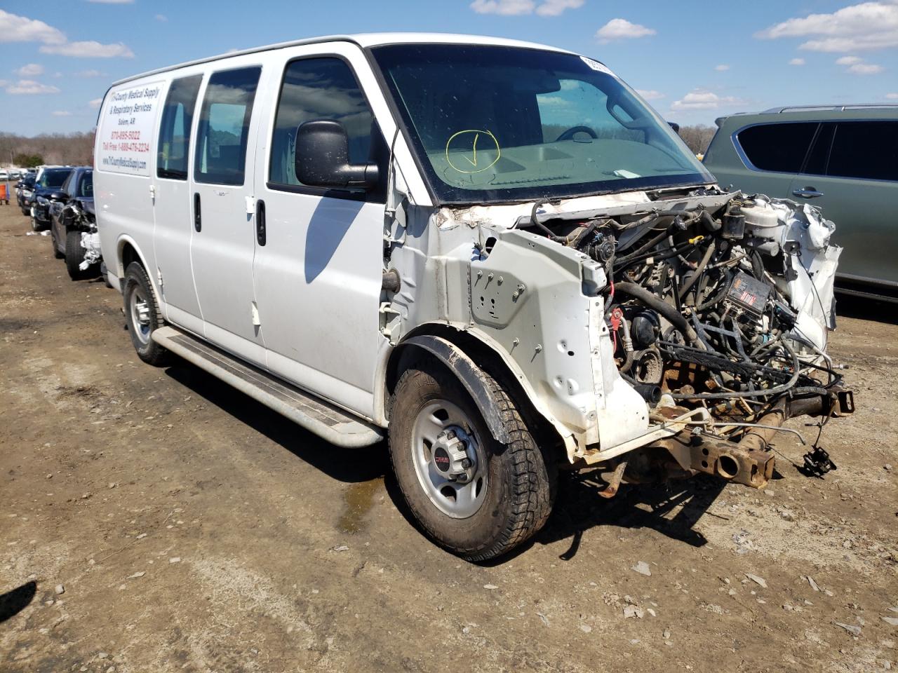 Photo 1 from auction – 2017 GMC SAVANA G25 with VIN 1GTW7AFF2H1906308