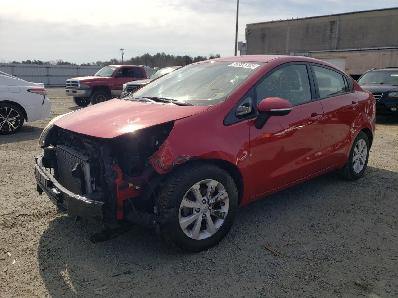Photo 2 from auction – 2013 KIA RIO EX with VIN KNADN4A37D6199776