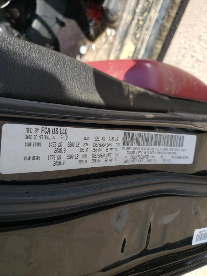 Photo 10 from auction – 2017 DODGE DURANGO R/ with VIN 1C4SDJCT0HC907897