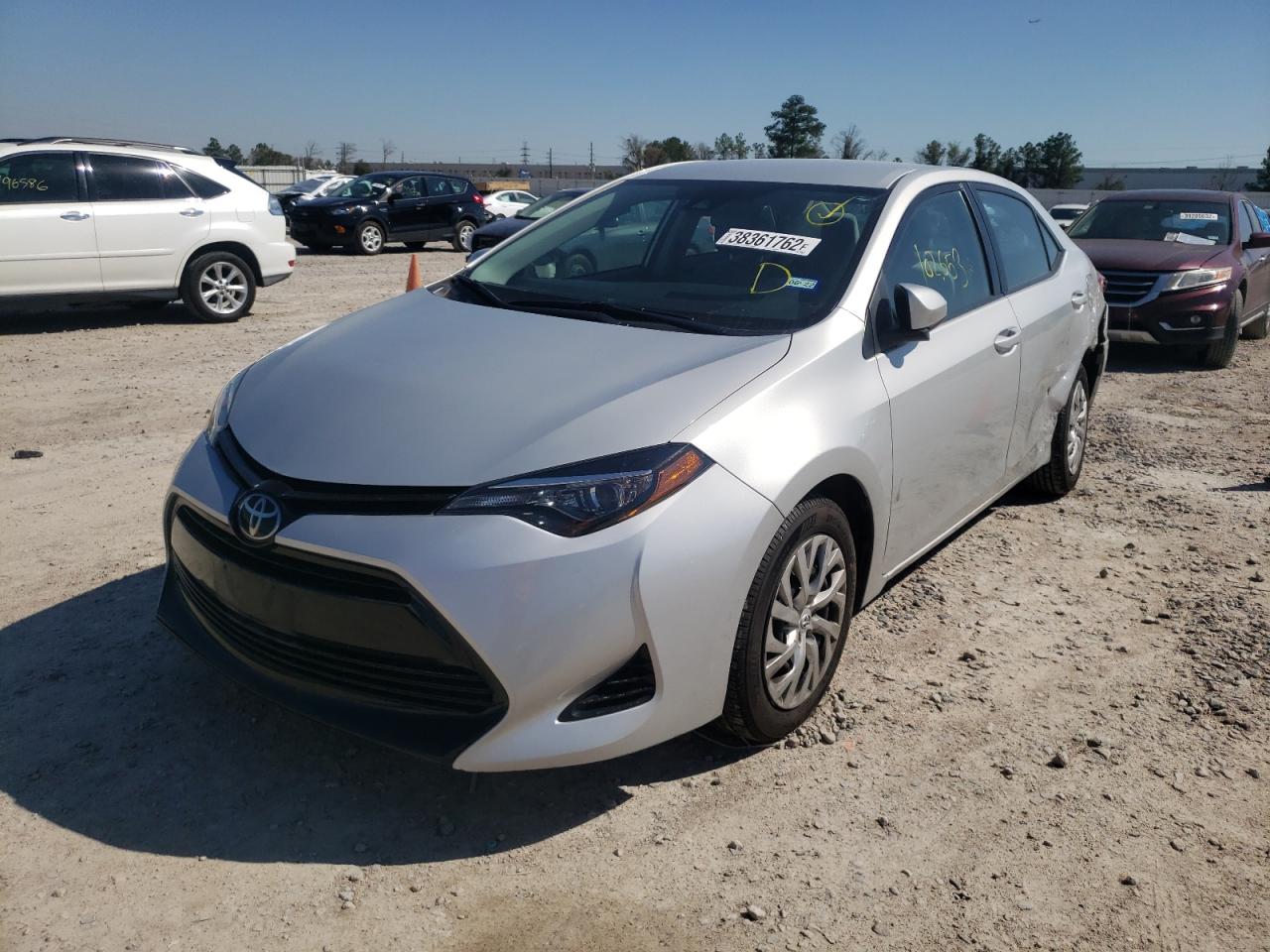 Photo 2 from auction – 2019 TOYOTA COROLLA L with VIN 5YFBURHE4KP873180