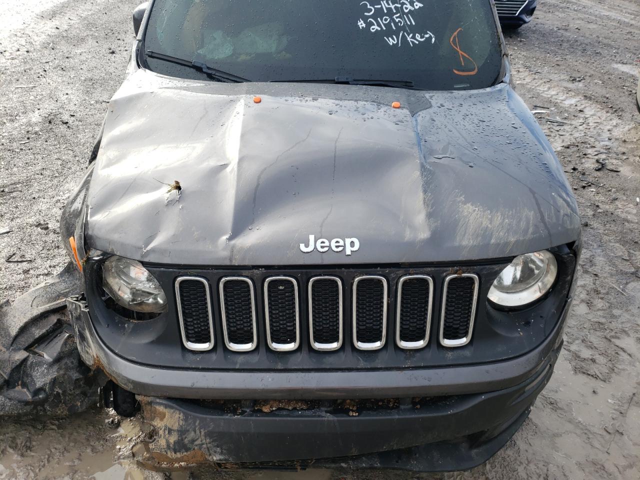 Photo 7 from auction – 2017 JEEP RENEGADE L with VIN ZACCJBBBXHPF75166