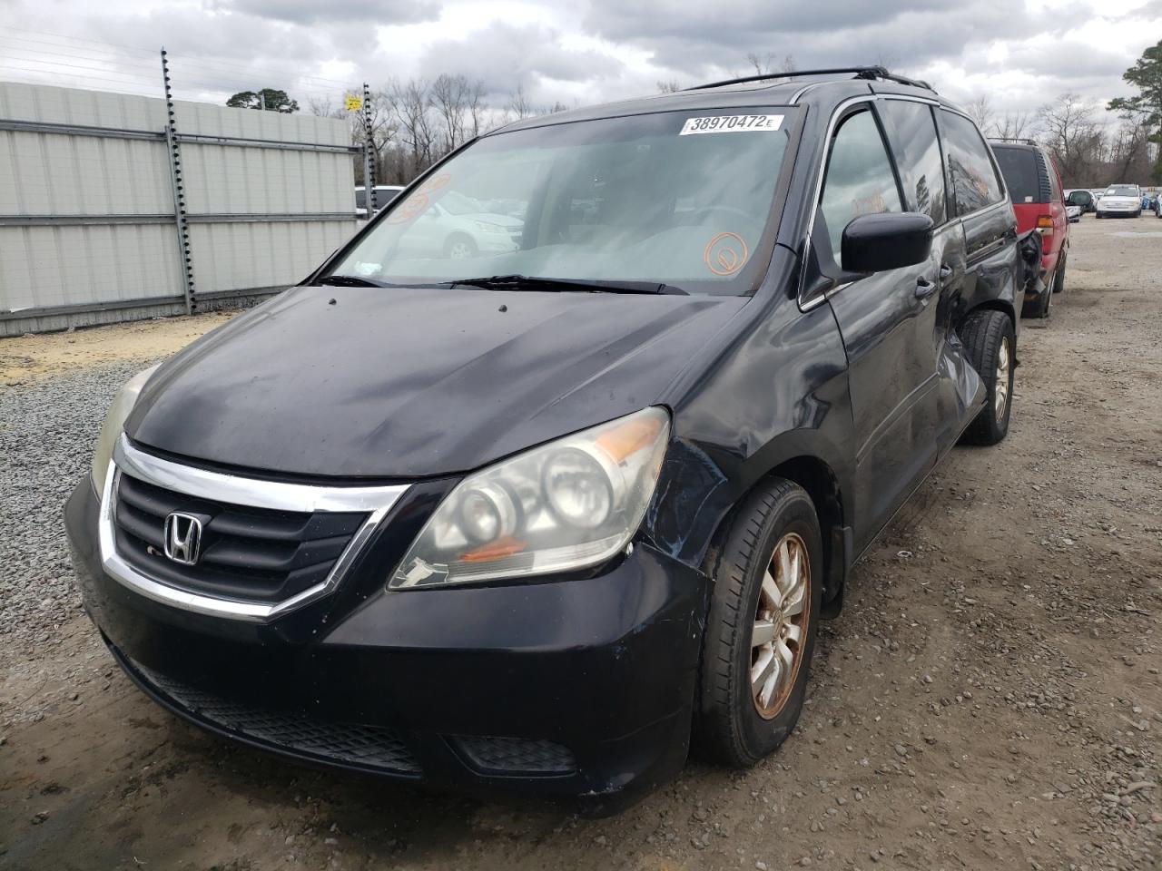 Photo 2 from auction – 2008 HONDA ODYSSEY EX with VIN 5FNRL38738B113763