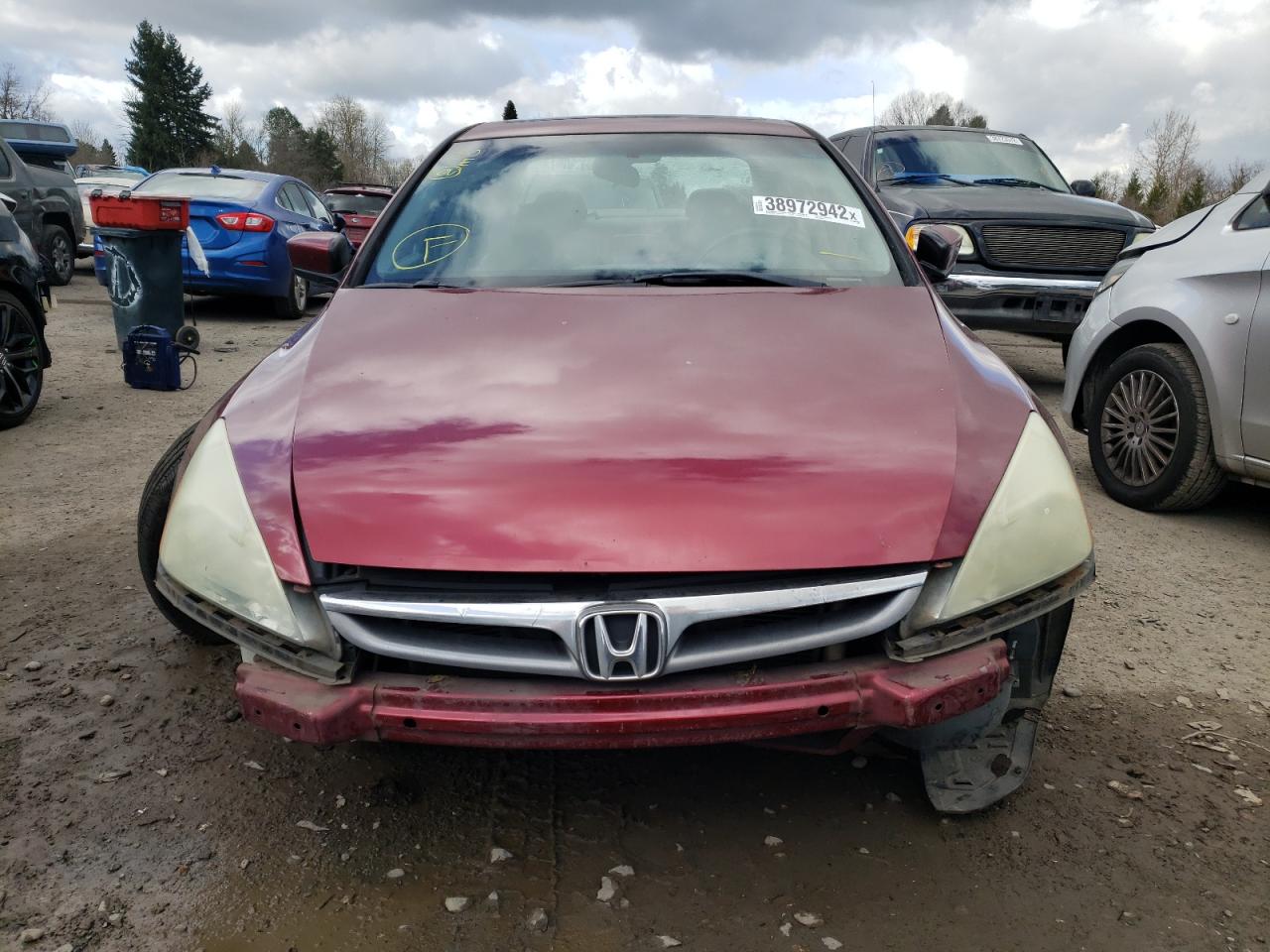 Photo 9 from auction – 2006 HONDA ACCORD EX with VIN 1HGCM66516A030992