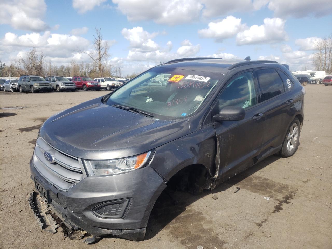 Photo 2 from auction – 2018 FORD EDGE SE with VIN 2FMPK4G97JBC00907