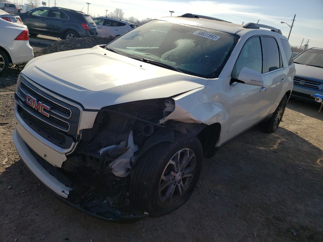 Photo 9 from auction – 2013 GMC ACADIA SLT with VIN 1GKKRRKD0DJ260342