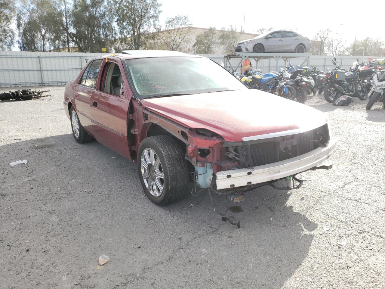 CADILLAC DTS 2008 with VIN 1G6KD57Y08U178567 - Photo from auction