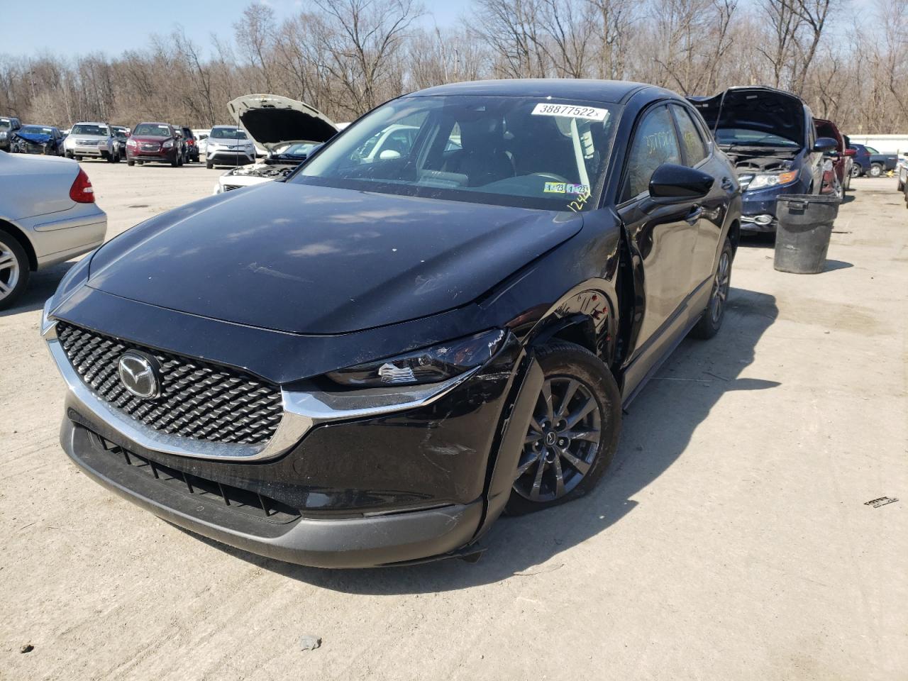 Photo 2 from auction – 2021 MAZDA CX-30 with VIN 3MVDMBAL3MM222074