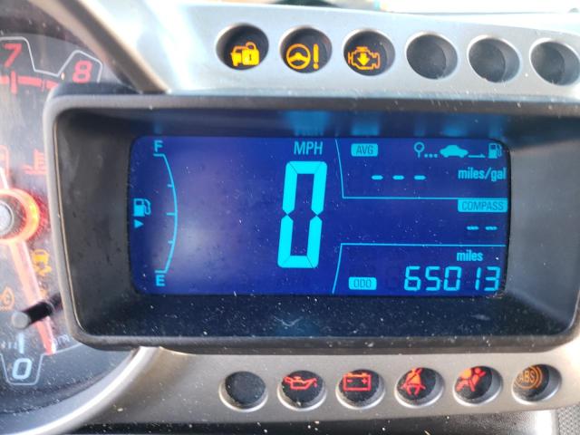 Photo 8 from auction – 2013 CHEVROLET SONIC LT with VIN 1G1JC5SH4D4202567