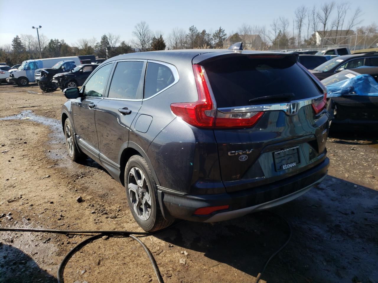 Photo 3 from auction – 2018 HONDA CR-V EX with VIN 7FARW2H57JE034073