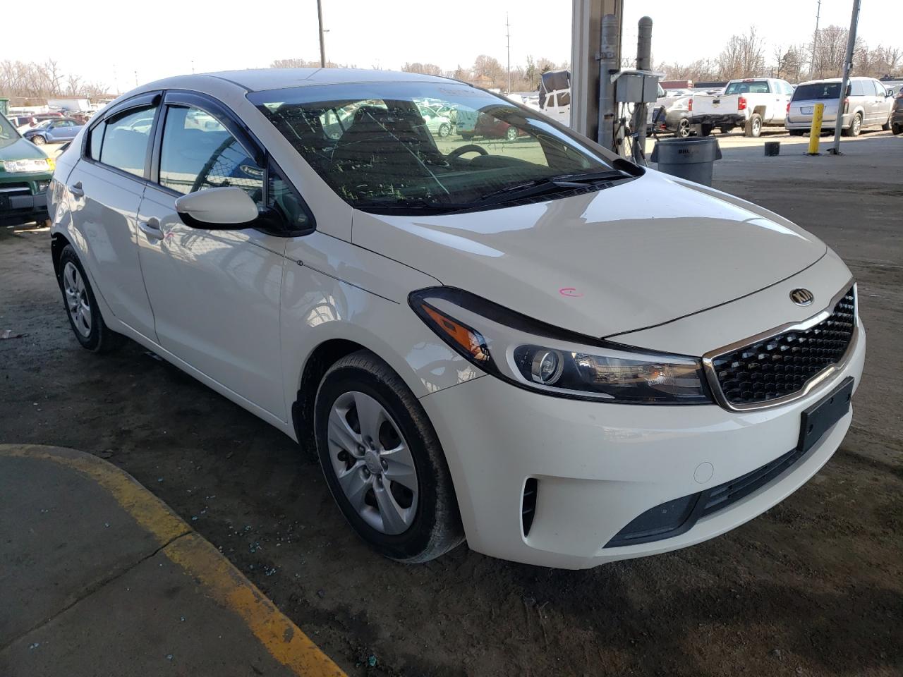 KIA FORTE LX 2017 with VIN 3KPFK4A7XHE066310 - Photo from auction