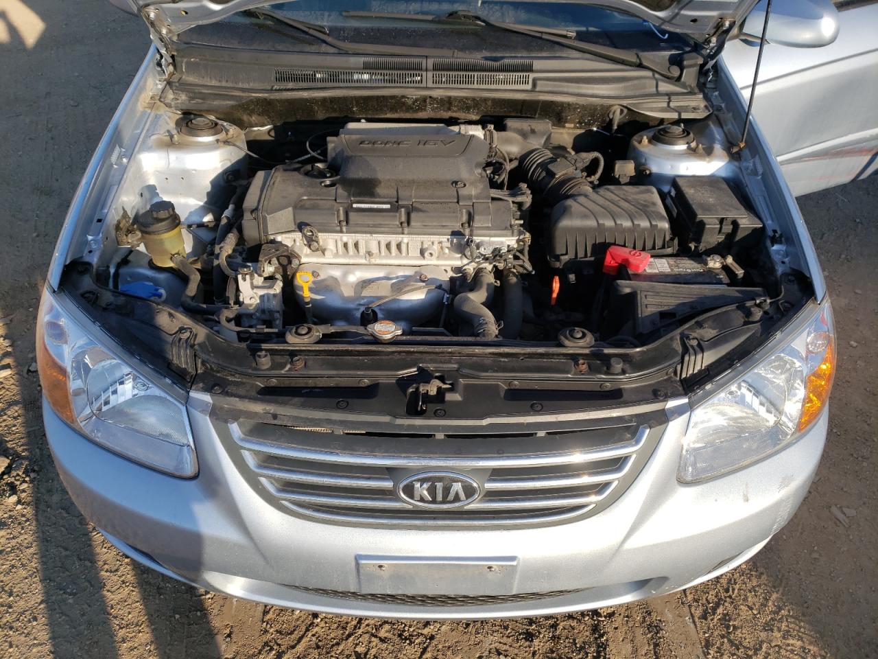 Photo 7 from auction – 2008 KIA SPECTRA EX with VIN KNAFE121885540778
