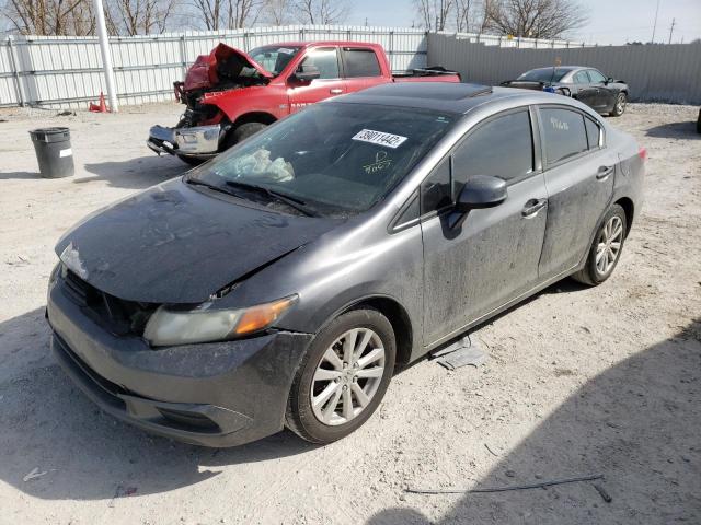 Photo 2 from auction – 2012 HONDA CIVIC EX with VIN 19XFB2F89CE029067