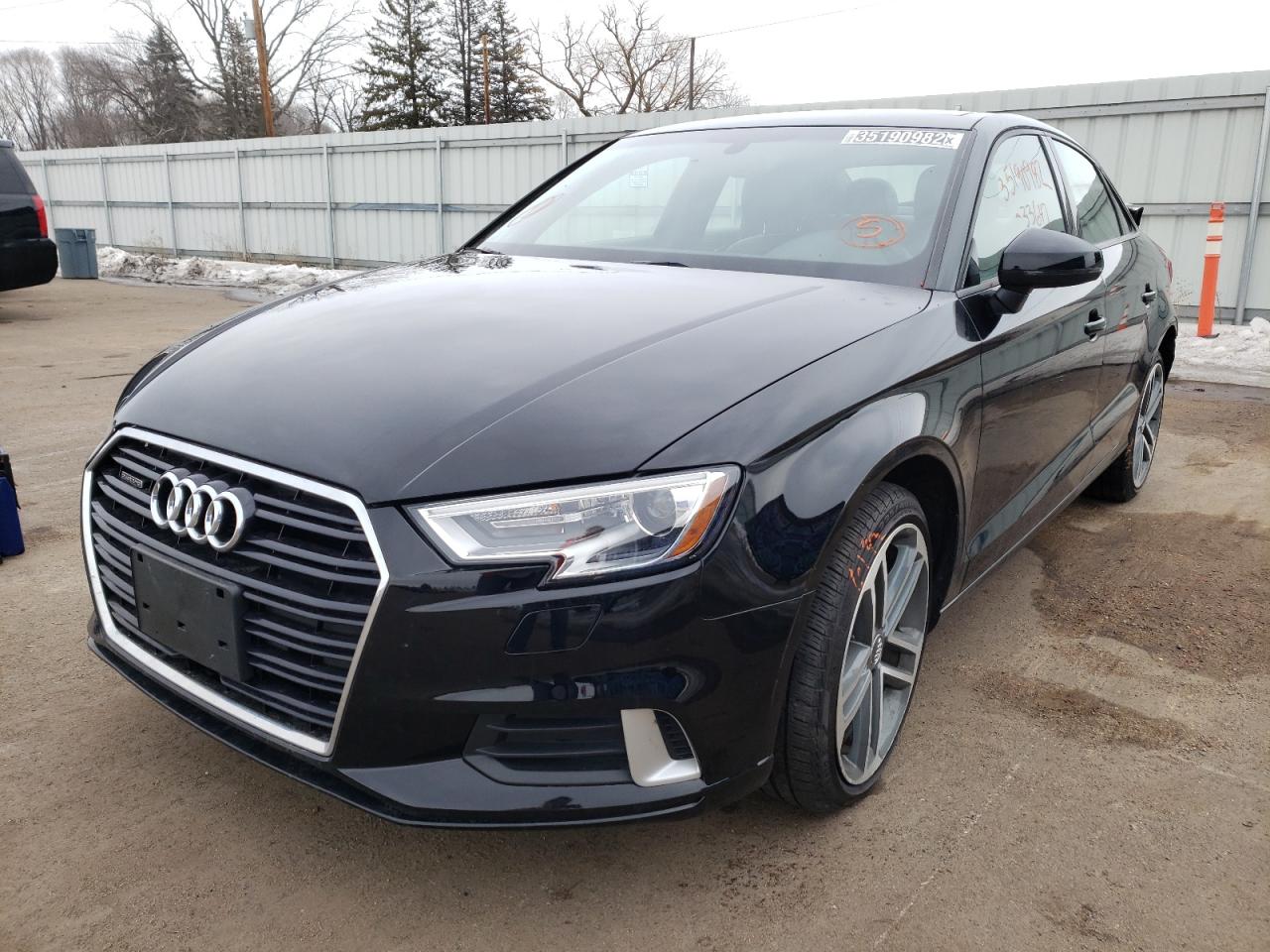 Photo 2 from auction – 2018 AUDI A3 PREMIUM with VIN WAUB8GFF6J1065370