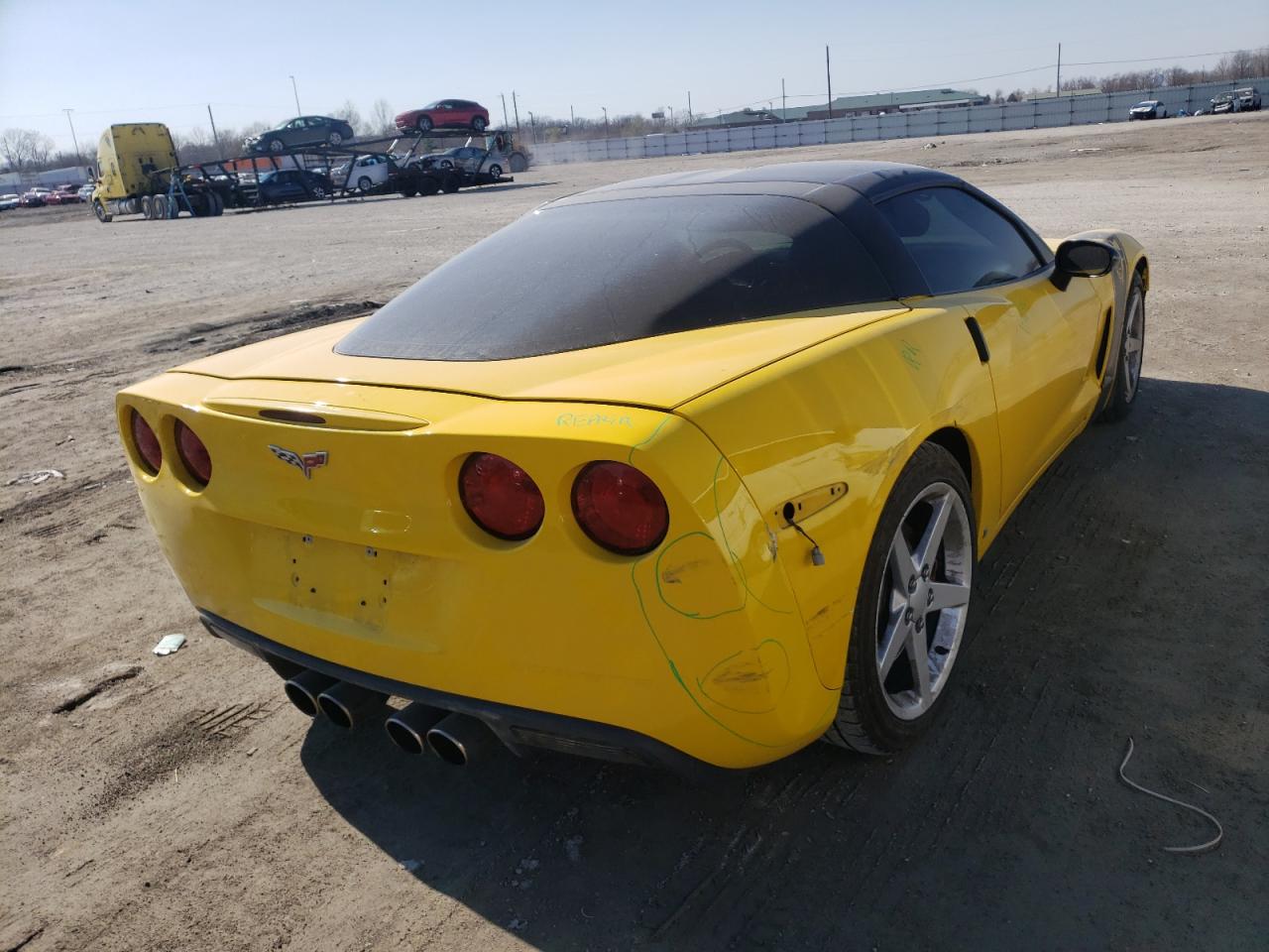 Photo 4 from auction – 2007 CHEVROLET CORVETTE with VIN 1G1YY25U975125085