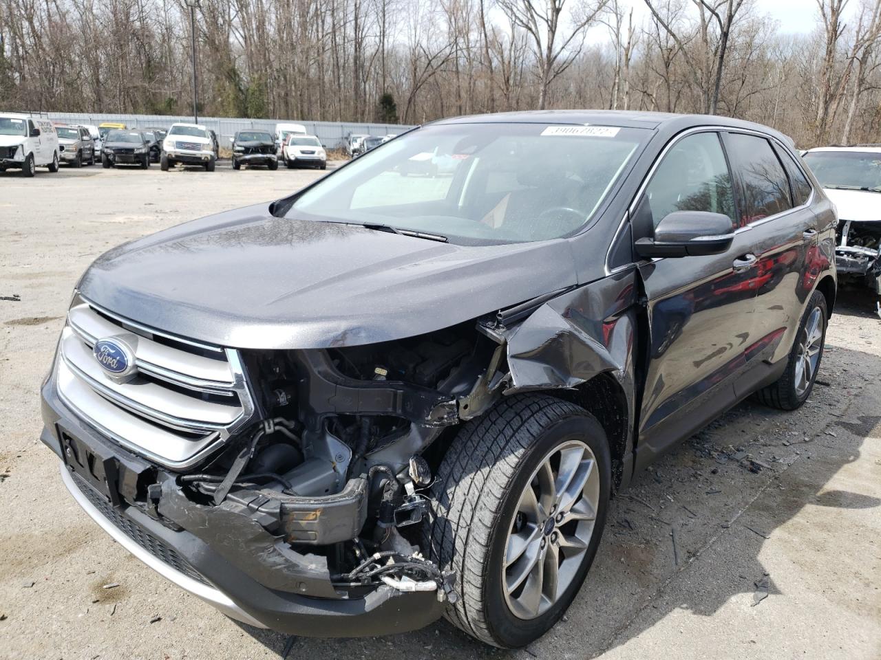 Photo 2 from auction – 2015 FORD EDGE TITAN with VIN 2FMPK4K93FBB79004
