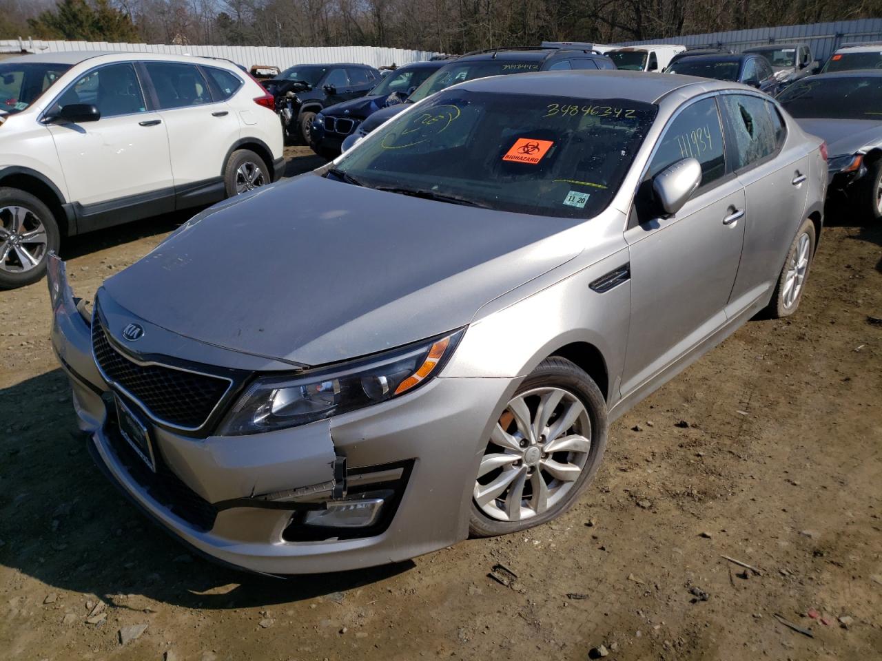 Photo 2 from auction – 2015 KIA OPTIMA EX with VIN 5XXGN4A77FG408554