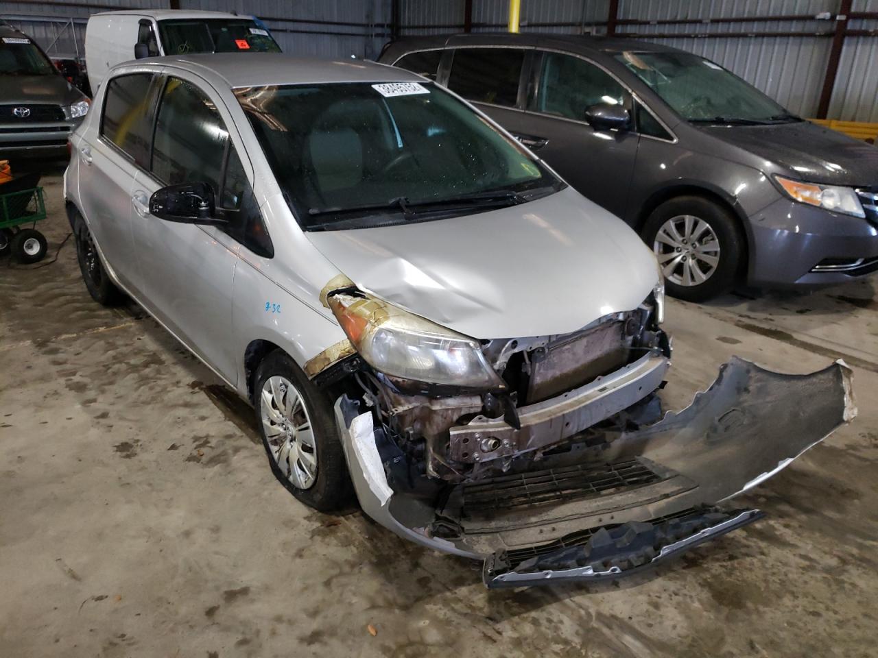 TOYOTA YARIS 2012 with VIN JTDKTUD37CD510693 - Photo from auction