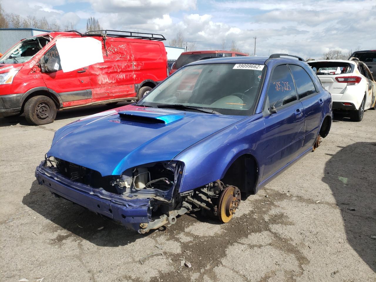 Photo 2 from auction – 2004 SUBARU IMPREZA TS with VIN JF1GG65564H810442