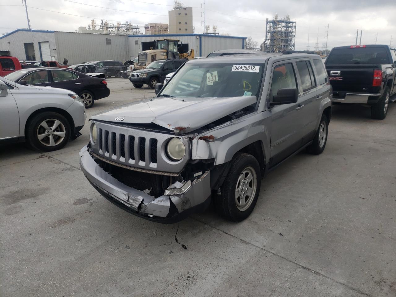 Photo 2 from auction – 2014 JEEP PATRIOT SP with VIN 1C4NJPBBXED911513