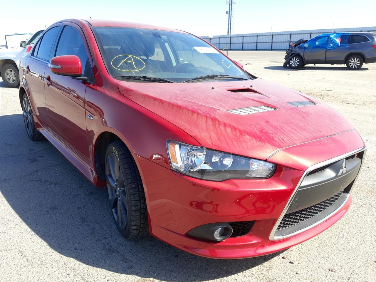 MITSUBISHI LANCER RAL 2015 with VIN JA32V6FV5FU006571 - Photo from auction