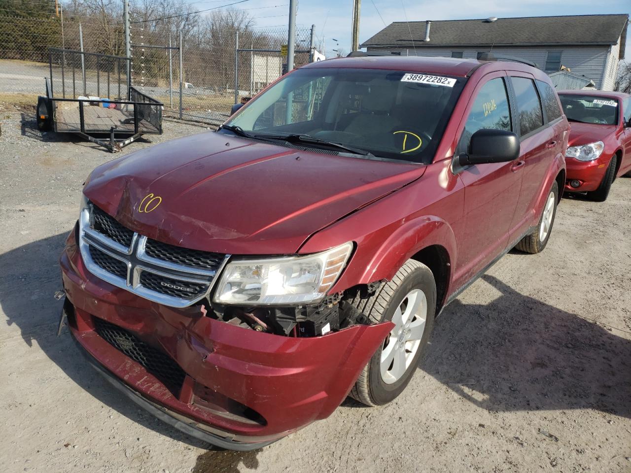 Photo 2 from auction – 2011 DODGE JOURNEY EX with VIN 3D4PG4FB1BT522056