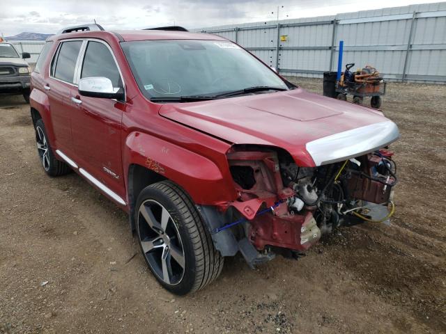 GMC TERRAIN DE 2015 with VIN 2GKFLZE31F6345728 - Photo from auction